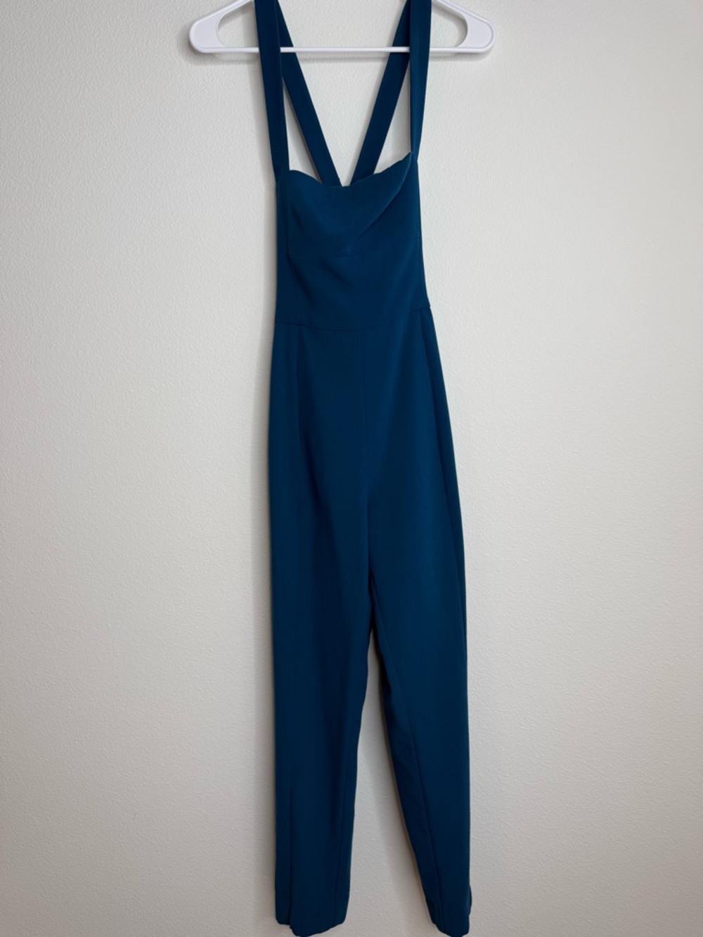 BLACK HALO BENE JUMPSUIT Blue Sz 0